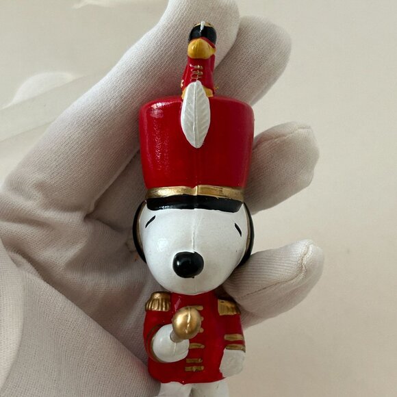 Lot o 2 Peanuts Kurt Adler Christmas Ornaments Lucy and Snoopy Woodstock w/ Box - Picture 8 of 16